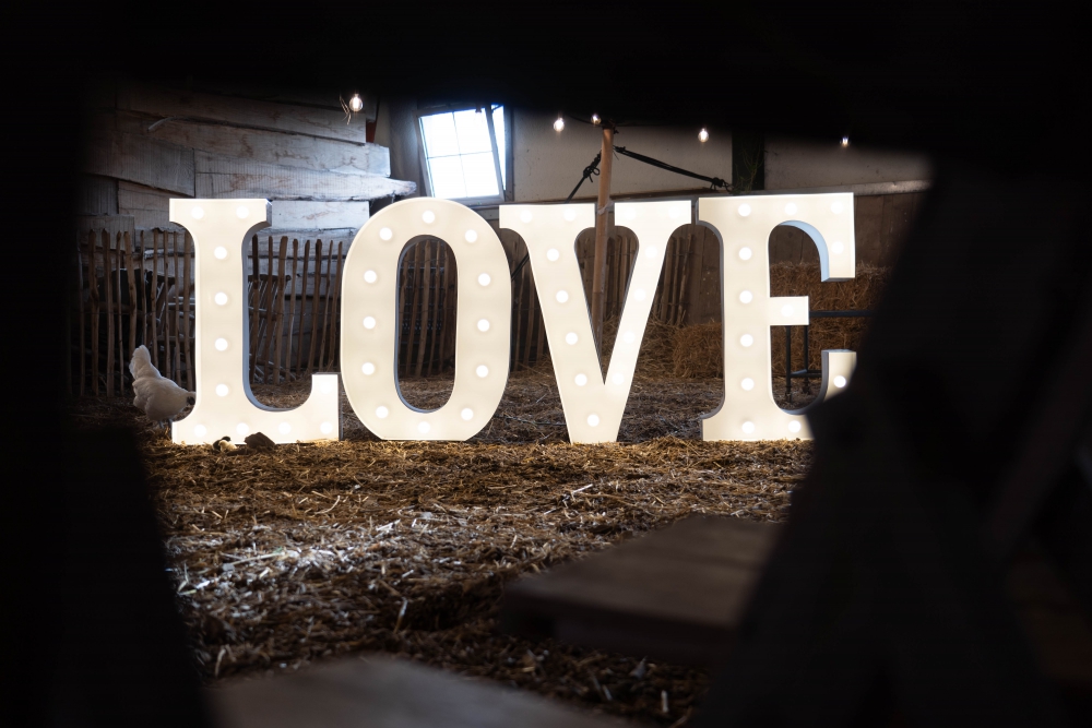 Nieuw! Lichtletters huren